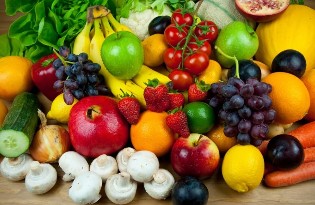 Las frutas y verduras